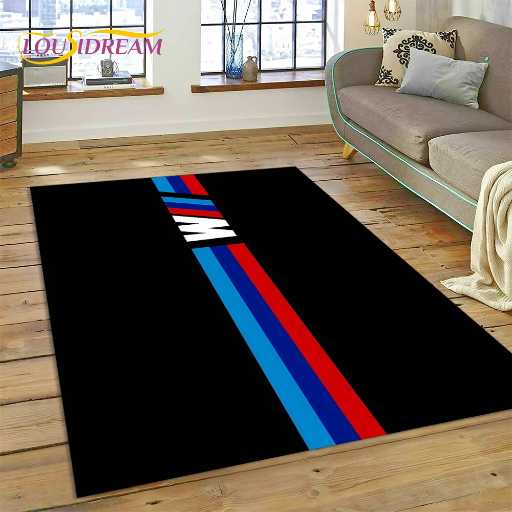 Commercial Printing For Sale - 레이싱카 로고 B-BMW 3D 프린팅 러그