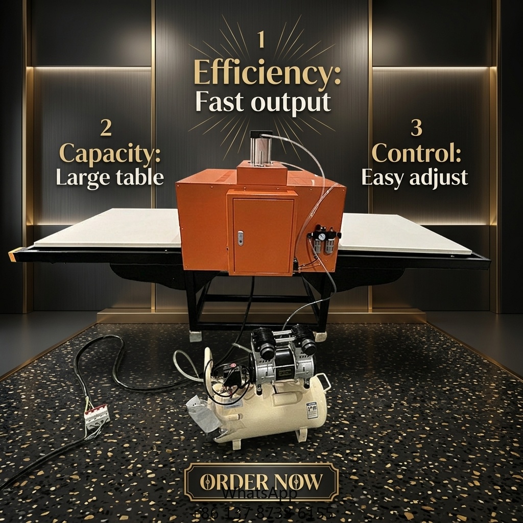 자동 공압식 2구 열 프레스 기계 (티셔츠 프린팅, 맞 - Commercial Printing Machine For Shirts 리뷰 및 가격