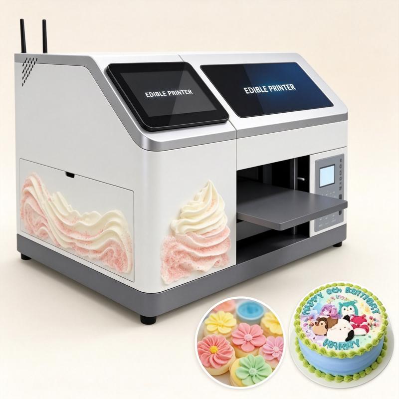 디지털 케이크 프린터 기계 식용 잉크 풀 컬러 이미지  - Commercial Digital Printing Machine 리뷰 및 가격
