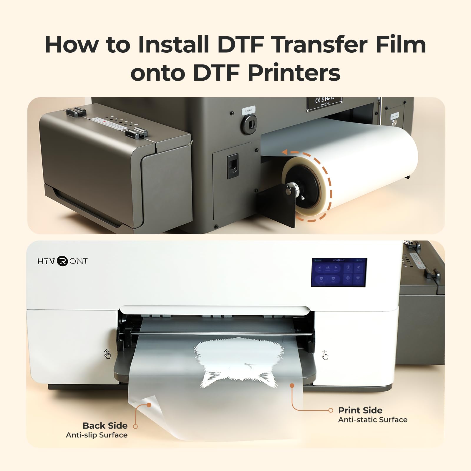 HTVRONT DTF 전사 필름 롤 13' X 328f - Dtf Film Roll A3 리뷰 및 가격