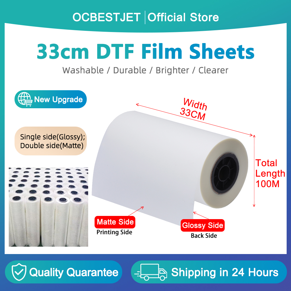A3+ 사이즈, 33cm x 100m 롤 형태의 DTF - Dtf Film Roll A3 리뷰 및 가격