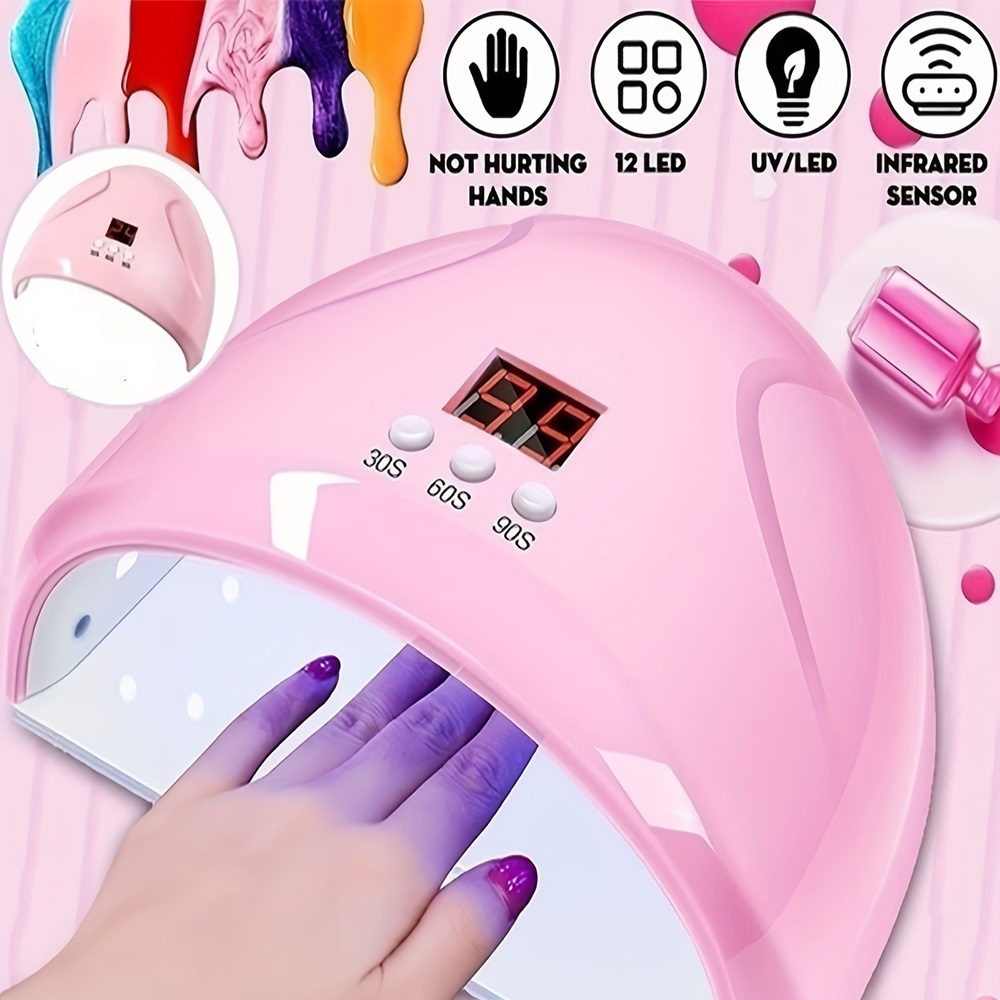 네일 드라이어 램프 UV 네일 폴리쉬 램프 젤 경화 광 - Exposure Unit Uv 리뷰 및 가격